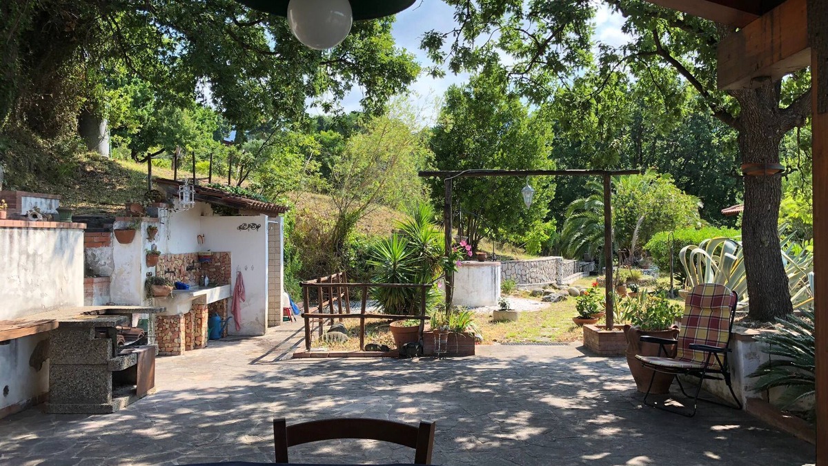 Palinuro Villa | Villa IMMERSED in GREEN in the hills 1 km from the SEA