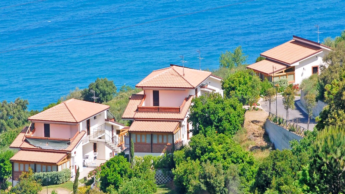 Capo d'Orlando Villa | Villa in a residence with shared pool in Capo d'Orlando's hill 3km from the sea