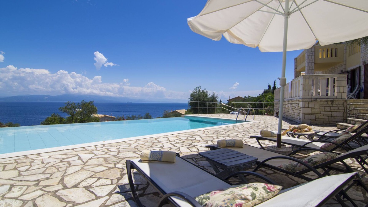 Gaios Villa | Villa Ionia with Private pool on the sea frond