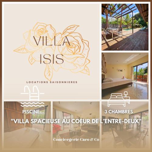 Entre-Deux Villa | Villa Isis, avec piscine et une magnifique vue !