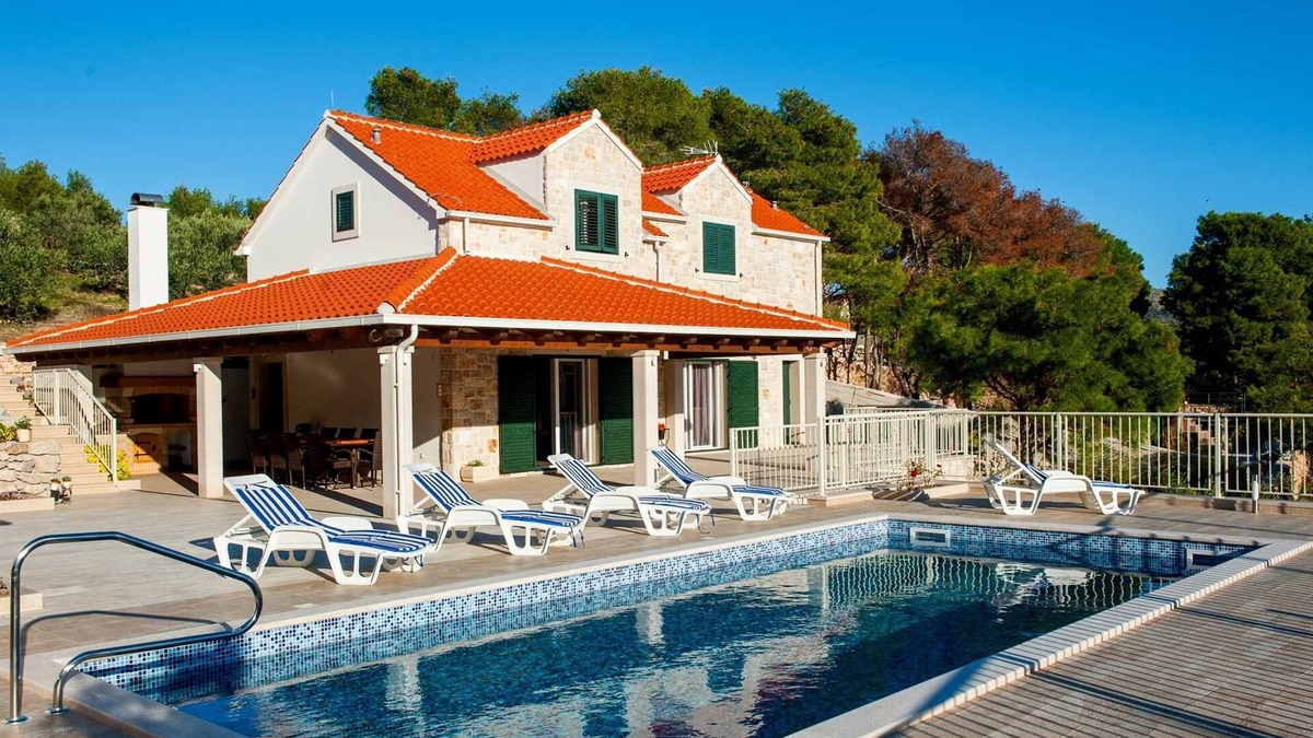 Milna Villa | Villa Island Star with Pool
