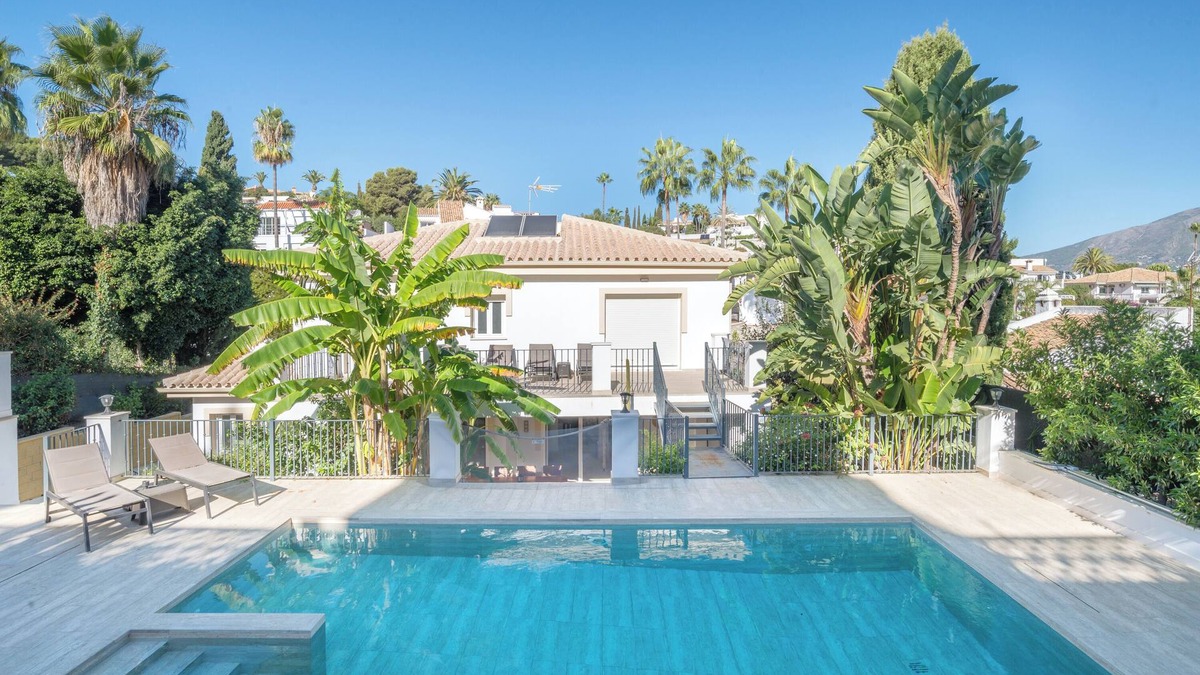 Mijas Villa | Villa Jazmin with Mountain View, Pools, Wi-Fi, A/C, Terraces & Garden