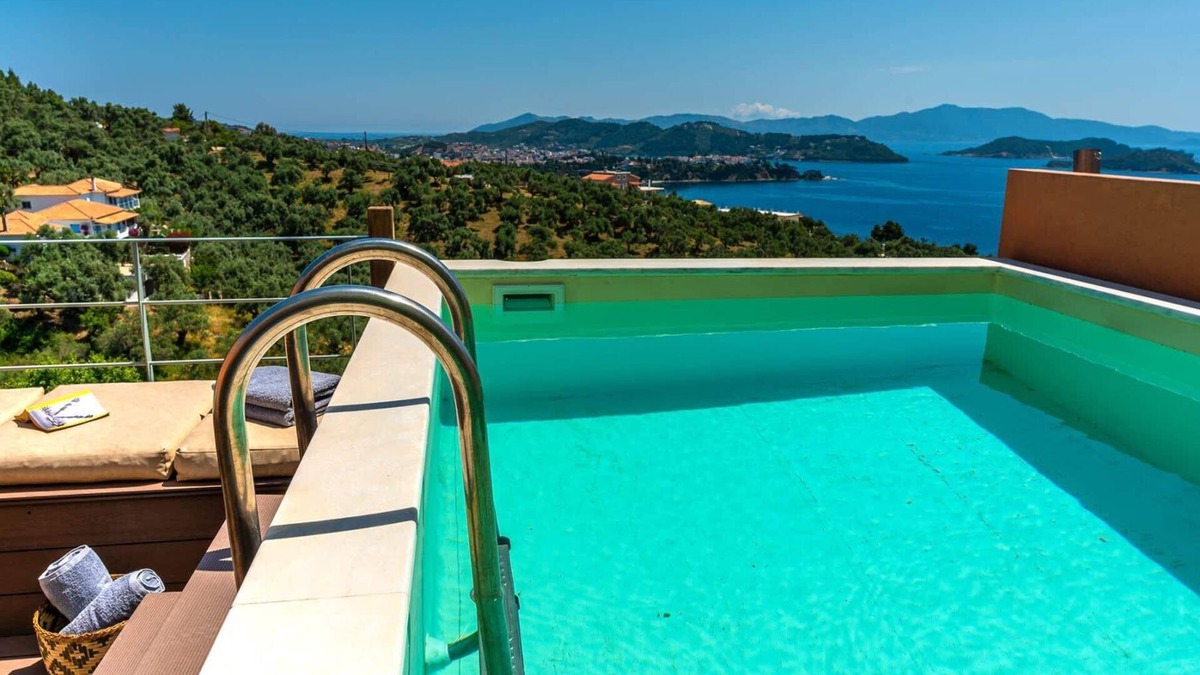 Katsarou House | Villa Kallisto – 2BR with Private Pool & Sea View