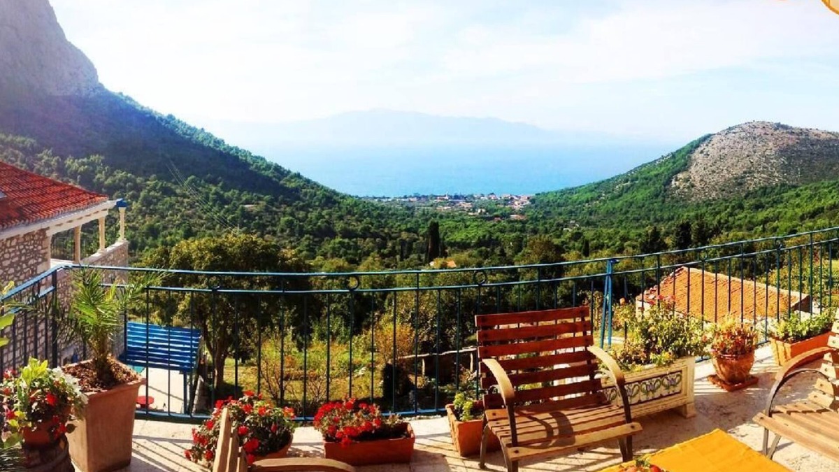 Zaostrog House | Villa Kapetan in Srida Sela with panoramic views