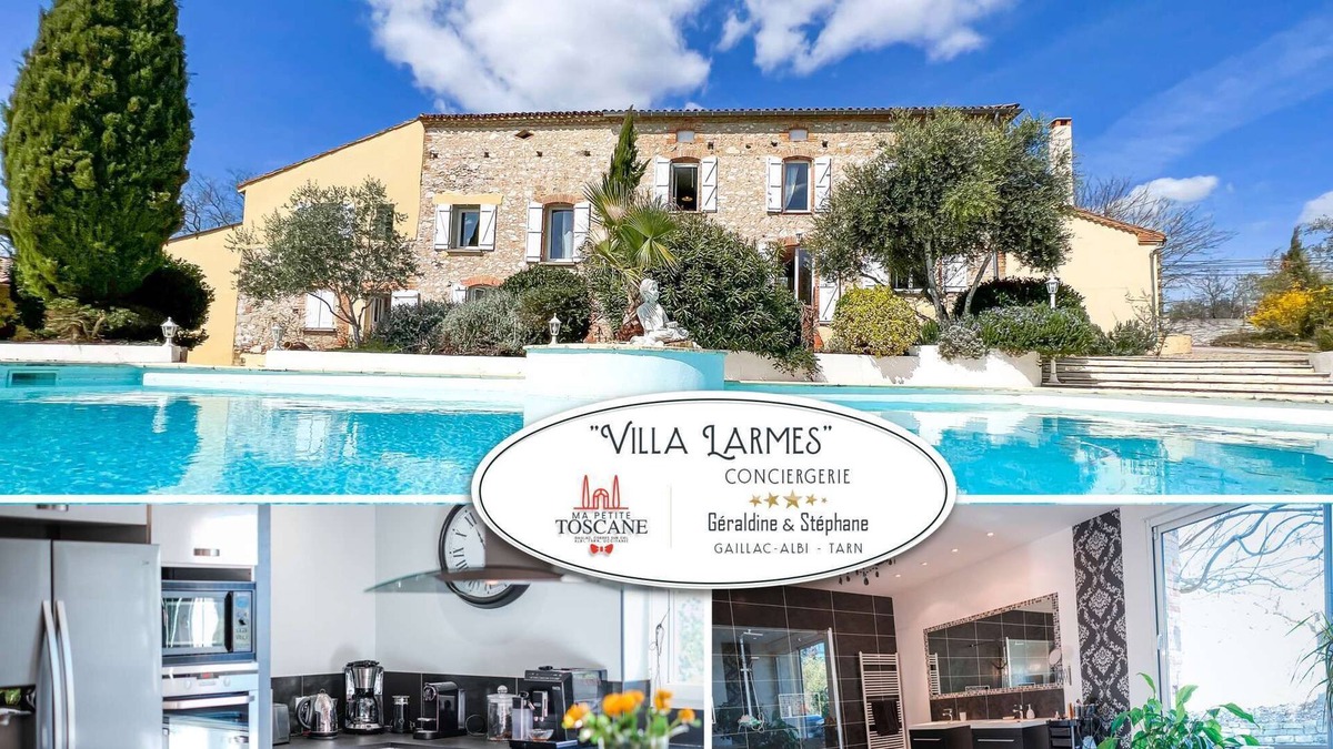Puybegon House | Villa Larmès - Swimming pool - Spa - Gym
