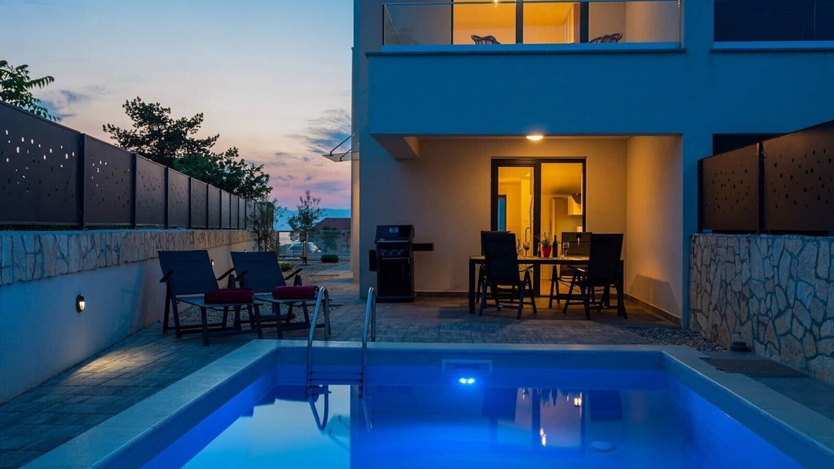 Milcetici Villa | Villa Larus on Krk with private pool for rent.