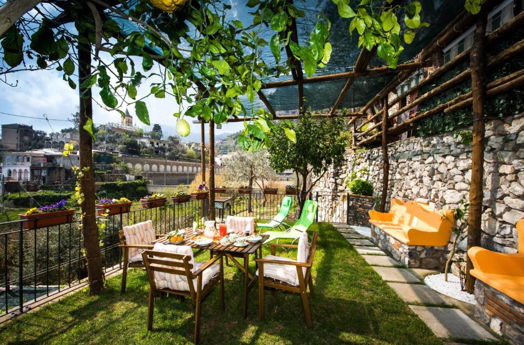 Montepertuso House | Villa Laura amazing breakfast,private outdoor hot tub, Positano experience