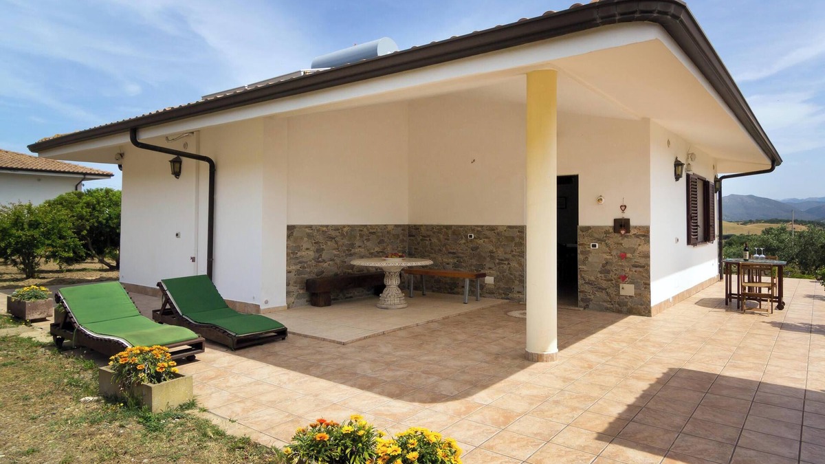 Gonnesa Villa | Villa "Limone" Near the Beach with A/C, Wi-Fi, Garden, Terrace & BBQ