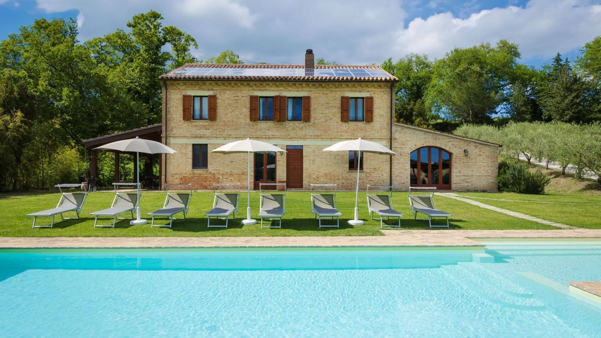 Orciano di Pesaro Villa | Villa Lucia with pool in the Marche region, elegant and spacious, a few kilometers from the Adriatic