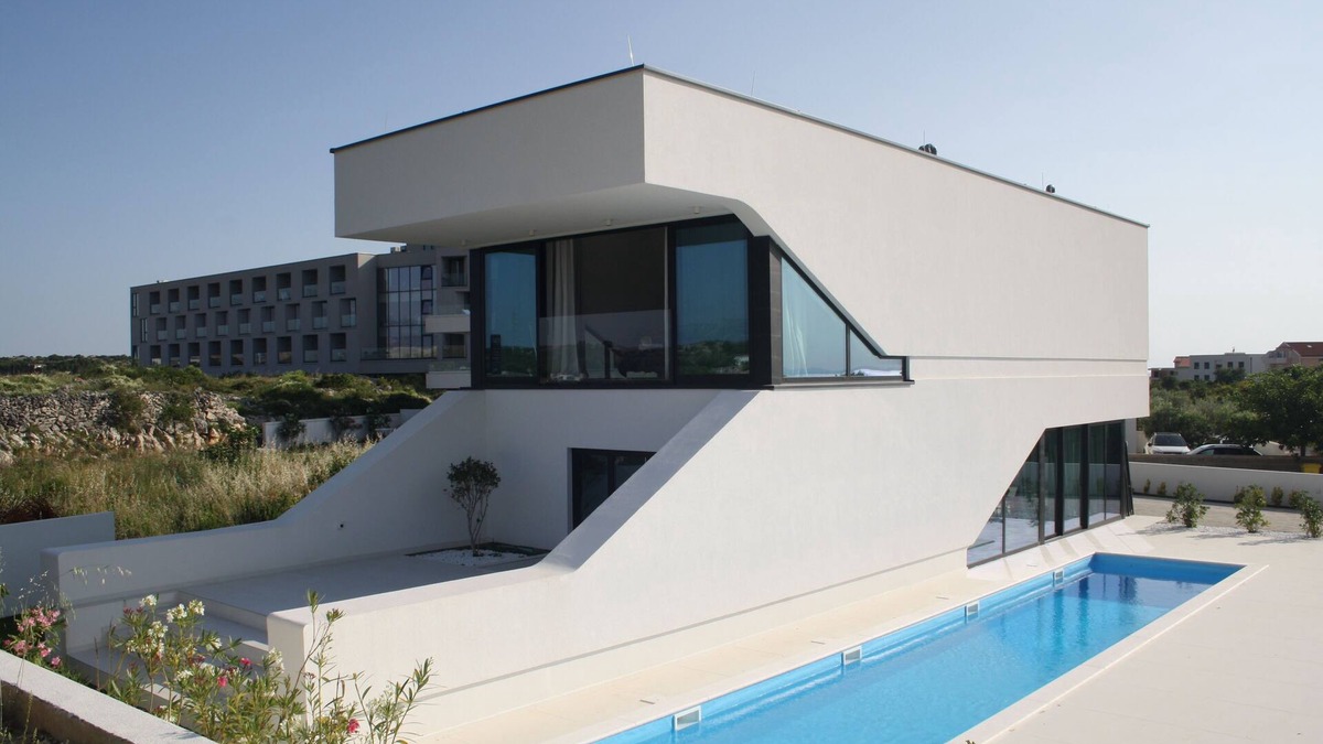 Zrce Villa | Villa Lunga Novalja, Charming 3-bedroom villa with WiFi, AC