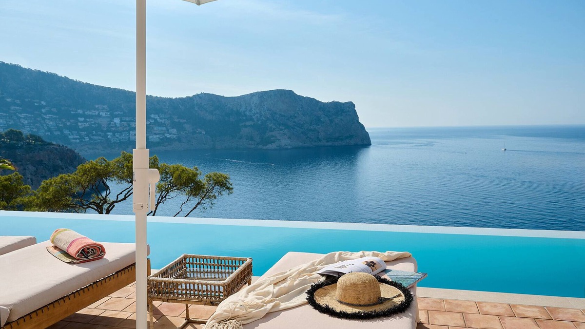 Port d'Andraitx Villa | Villa 'Mallorquin Oasis' with Sea View, Wi-Fi and Air Conditioning