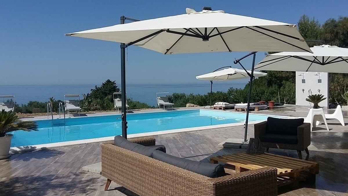 Sciacca Villa | VILLA MALOUGA WITH SWIMMING POOL 100M FROM THE BEACH