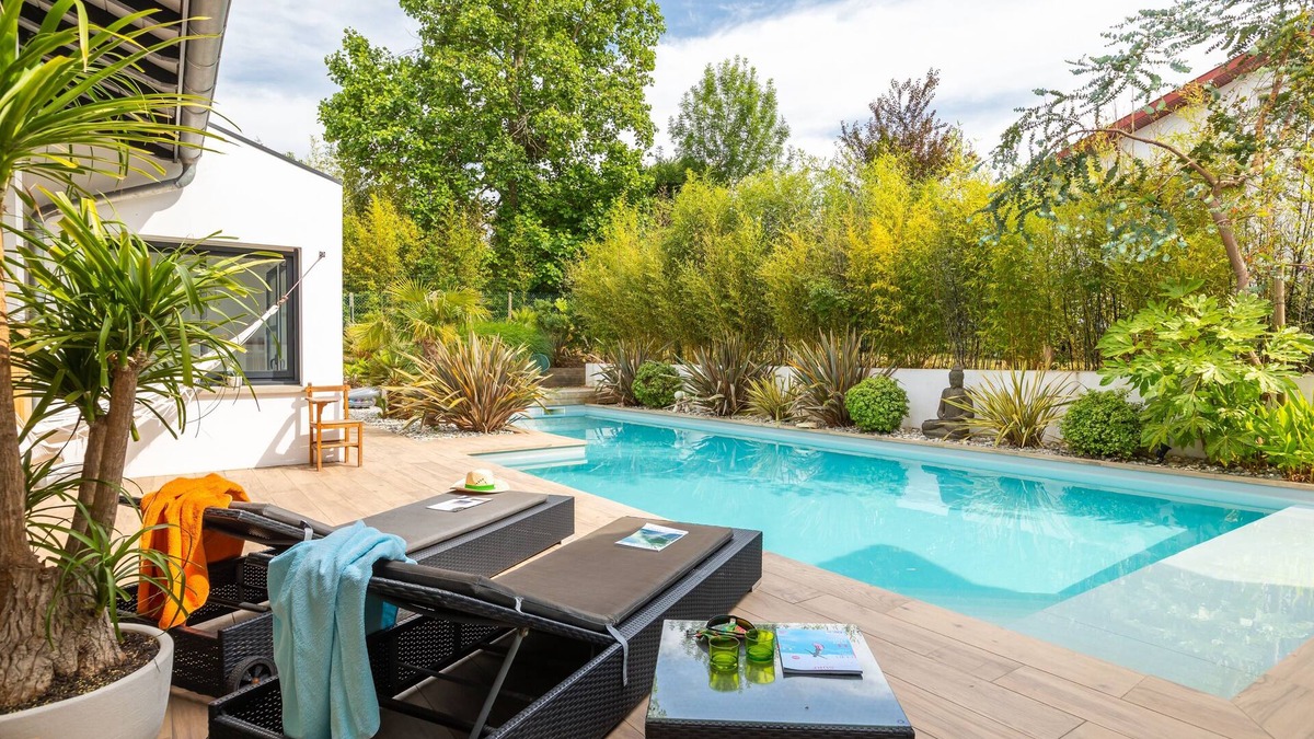 Arcangues House | Villa Manureva - Piscine au sel