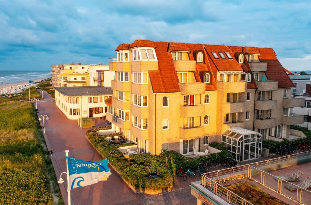 Wangerooge Apartment | Villa Marina 2 - Strandkorb mit Meerblick
