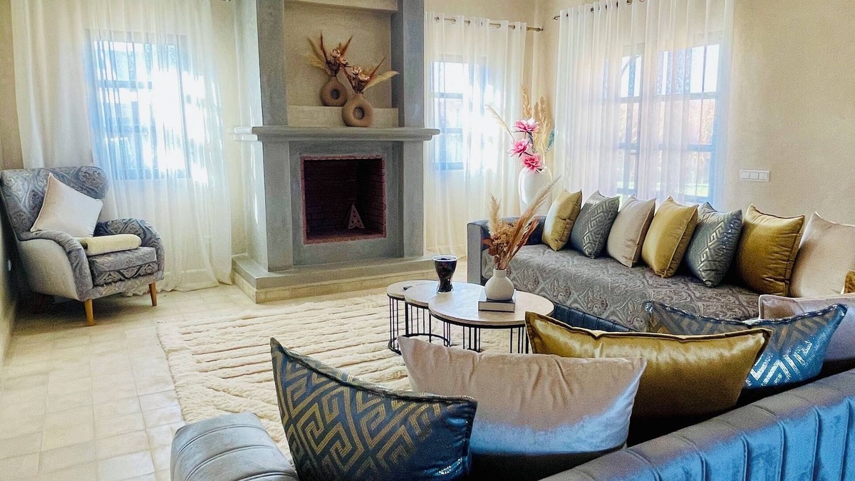 Zaouia Sidi Abdallah Ben Sassi Villa | Villa Marwa 3ch Marrakech Private