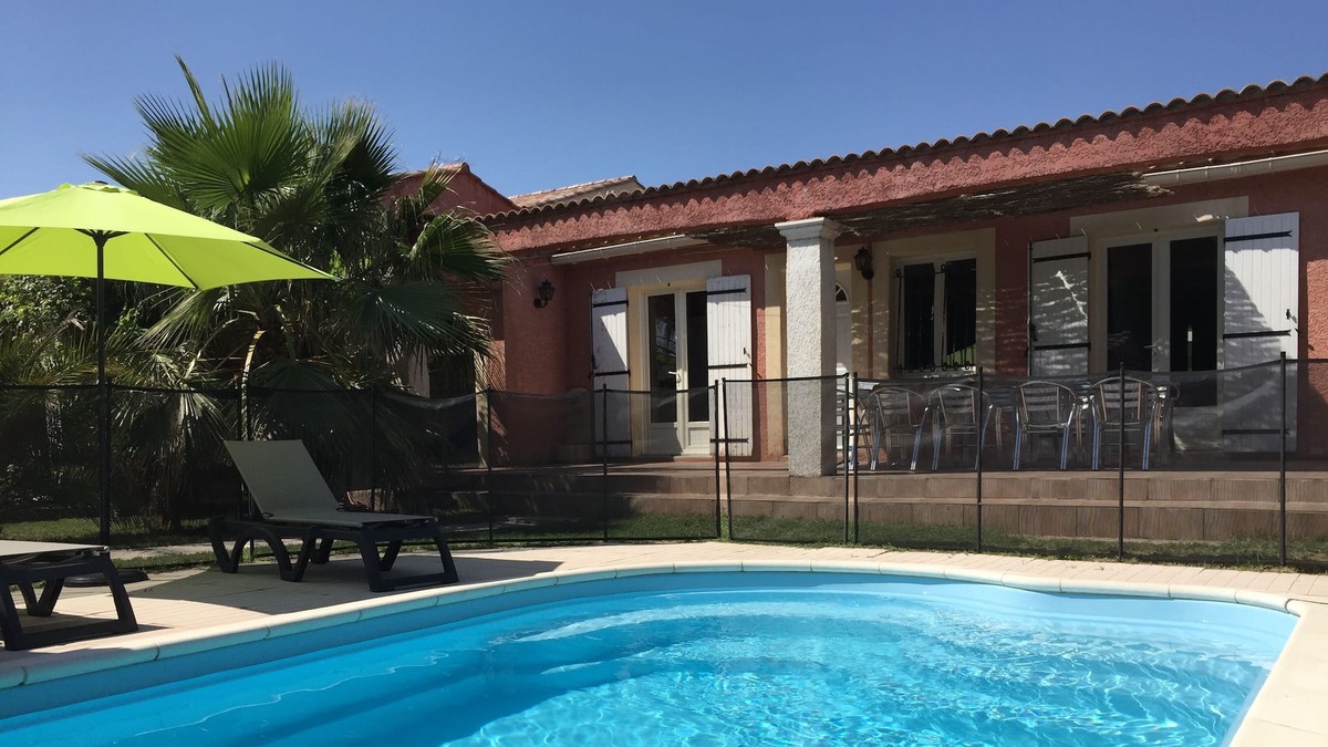 Ribaute-les-Tavernes Villa | Villa Moderne et Spacieuse+ Piscine Chauffée et Sans vis à vis