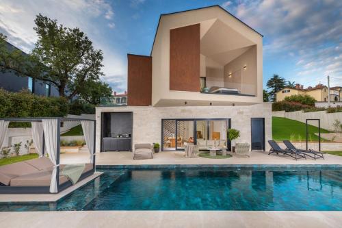 Baderna Villa | Villa Mol by Villsy - with private pool, sauna, jacuzzi