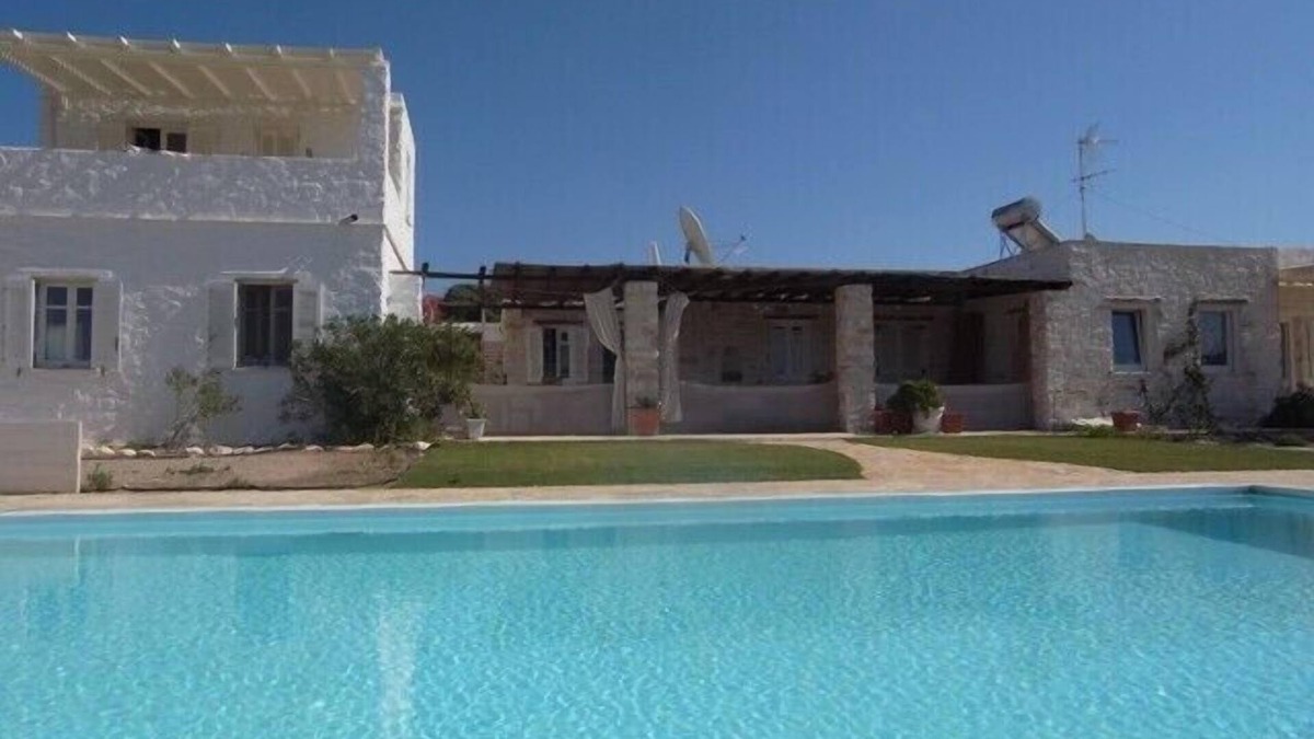 Naousa Villa | Villa Naousa, perfect for 2 families, Pool, Sea view
