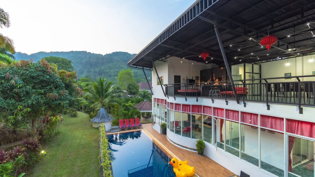 Chalong Villa | Villa Nap Dau 10 Br -Friends & FamilynPrivate Pool villa 100%nMountain view