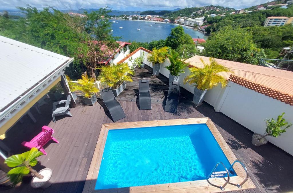 Trois-Ilets Villa | VILLA NAUTILIA, vue mer, proche plage
