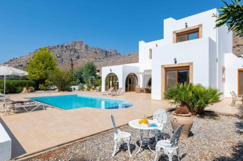 Lindos Villa | Villa Navarone with Private Pool