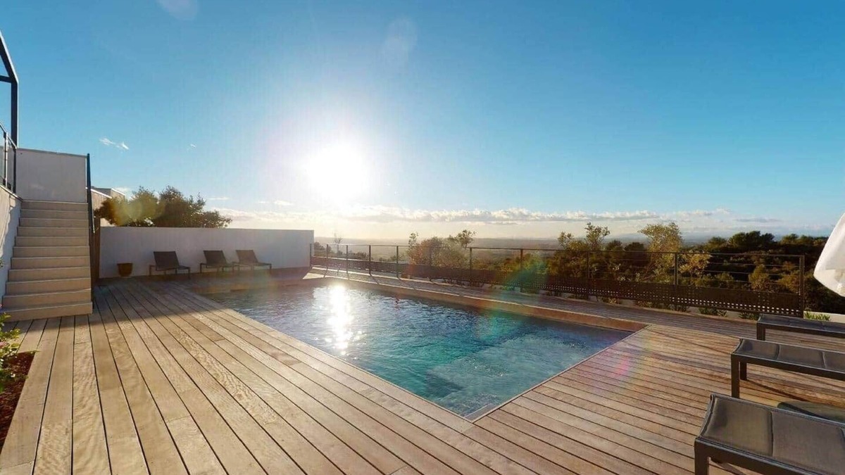 Saint-Maximin House | Villa Neuve Contemporaine SUR LES Hauteurs D'uzes Avec Piscine Chauffee