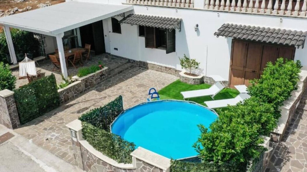 Marina di Andrano Villa | Villa Nicole Sea View swimming pool Castro Green Grotto Salento Leuca 5 min walk