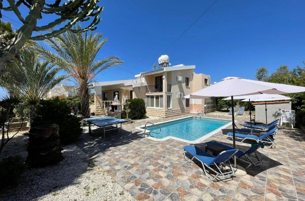 Pegeia Villa | Villa Ocean Stones 1Km From Main Coral Bay Beach