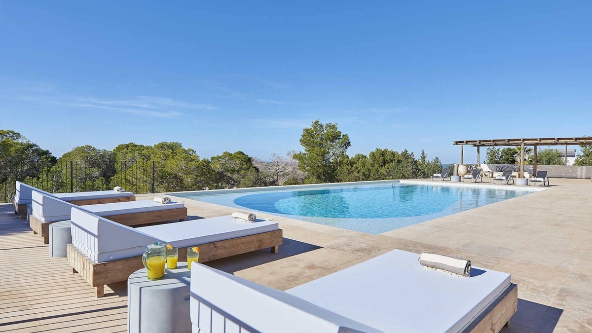 Sant Josep de sa Talaia Villa | Villa Oeste: spectacular villa with views of Cala Conta and Es Vedrá