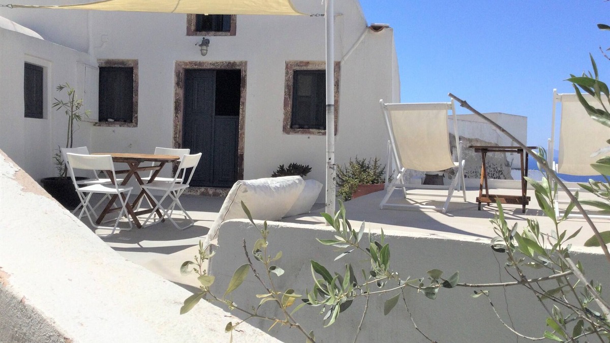 Finikia Villa | Villa of the 7 Angels (New Listing) Old Winery transformed to a Cycladic villa