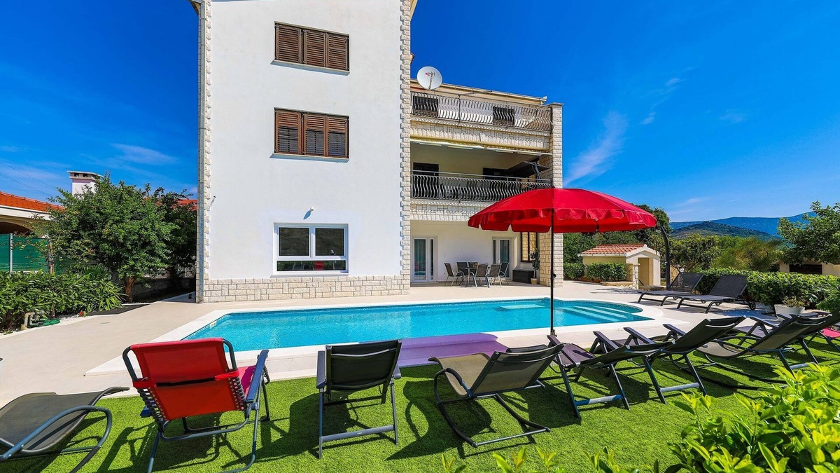 Plano Villa | Villa Olivia Trogir
