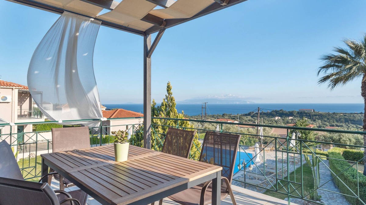 Leivathos Apartment | Villa Oneiro with Sea View