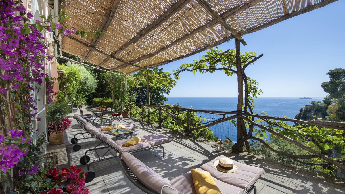 Praiano Villa | Villa Orizzonte - Between Praiano and Positano