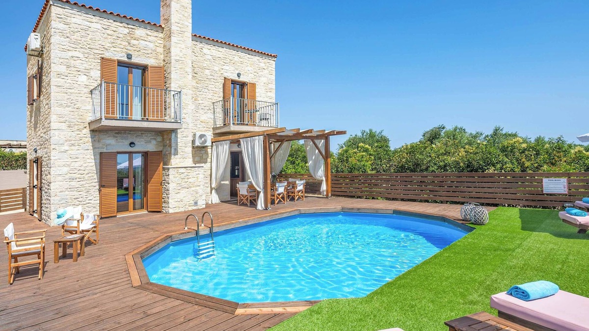 Kirianna Villa | Villa Ourania Klio - Two Bedroom Villa, Sleeps 4