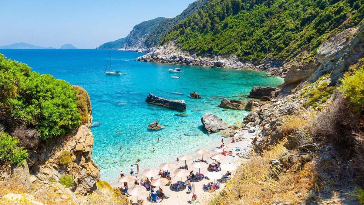 Skopelos Villa | Villa Ourania Large Private Pool Sea Views A C Wifi - 1491