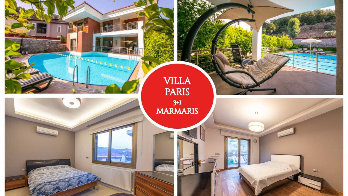 Marmaris City Center Villa | Villa Paris Marmaris Daily Weekly Rentals