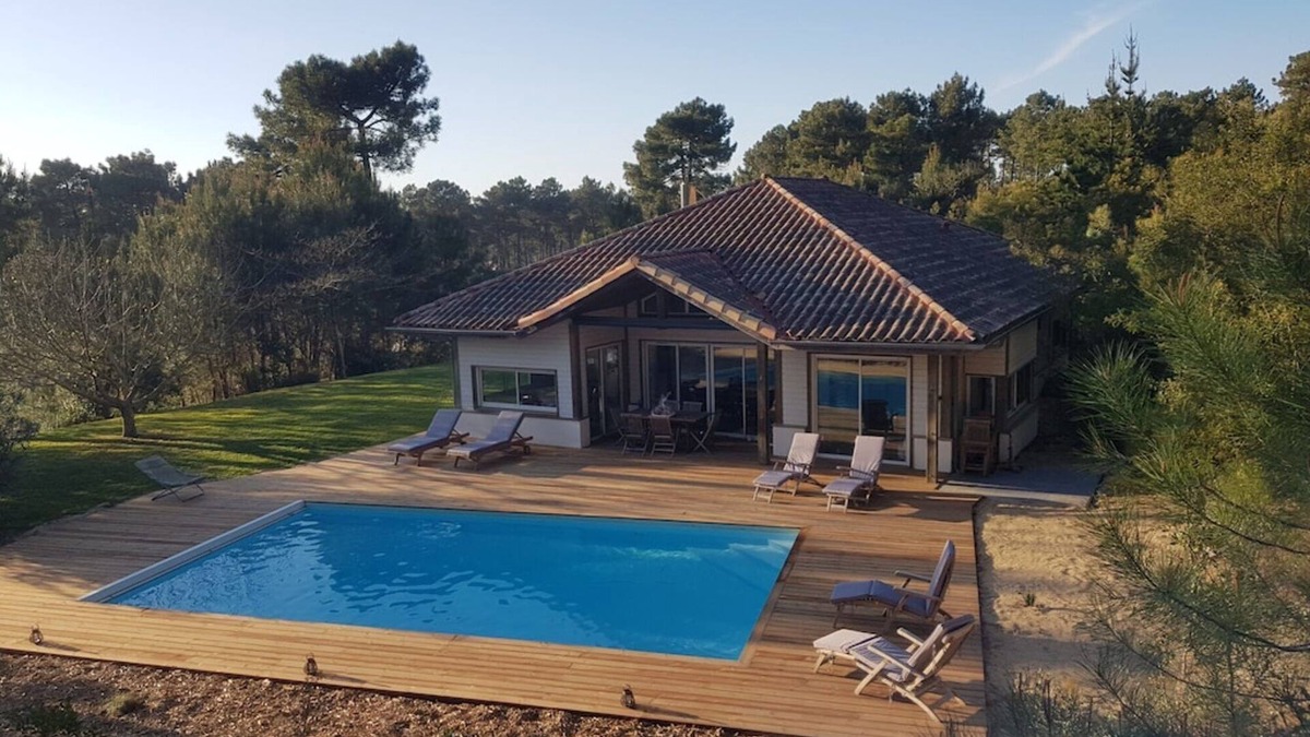 Moliets-et-Maa Villa | Villa 'Pin Bleu' close to the Sea with Pool & Wi-Fi