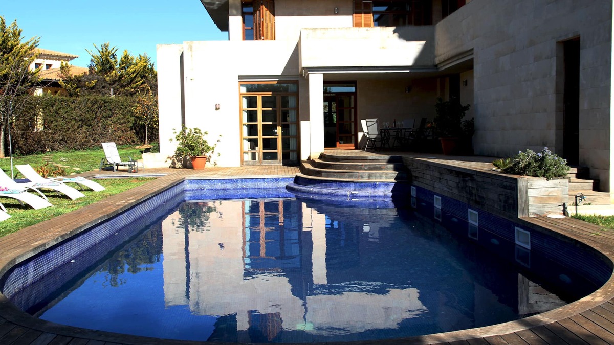 Marratxi Villa | Villa Planera with pool & garden, beautiful mountain views