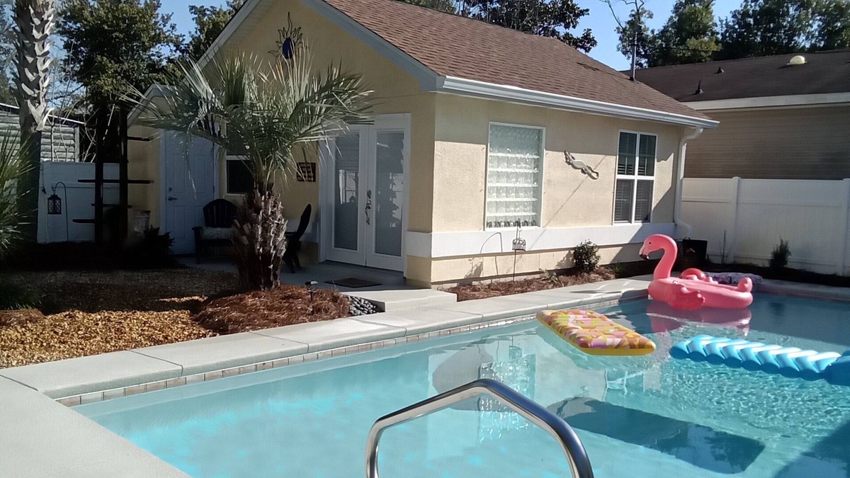 West Panama City Beach Cottage | Villa Playa, amazing for singles or couples! Private pool. Walk to beach.