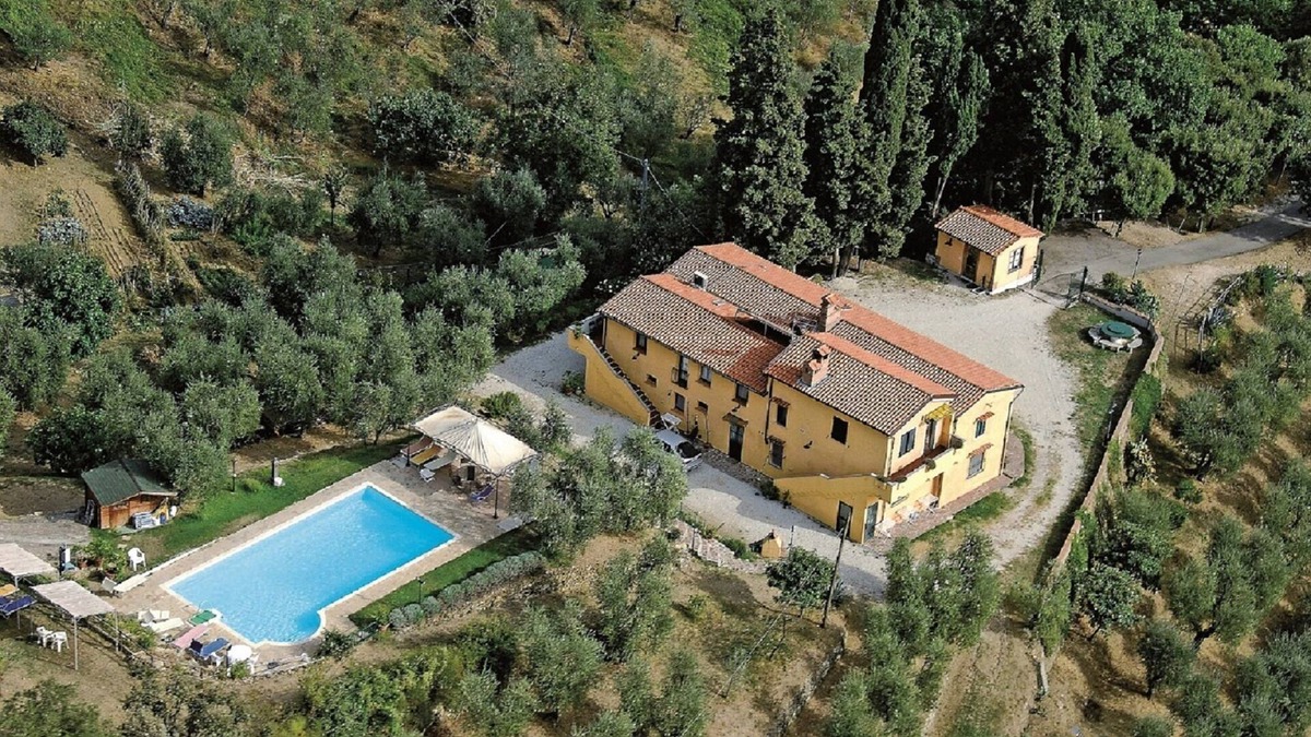 Monsummano Terme Villa | Villa Podere Pilar 10-14 personnes piscine spectaculaire au cœur de la Toscane