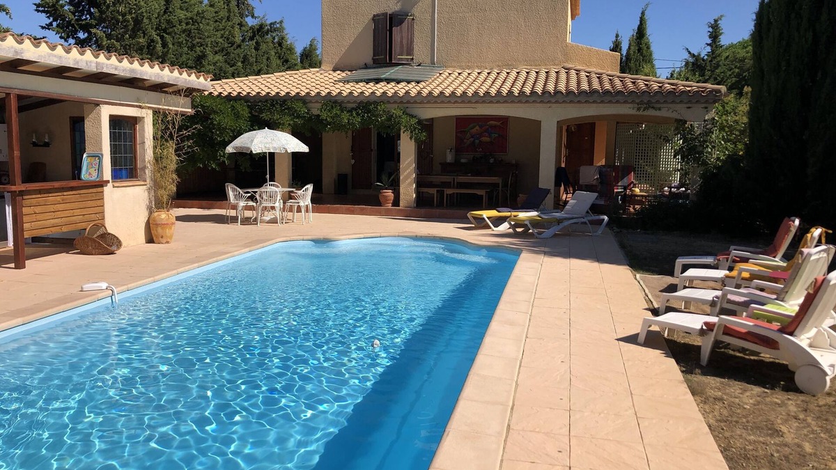 Cuxac-dʼAude Villa | Villa provençale In the countryside 20 min from the sea