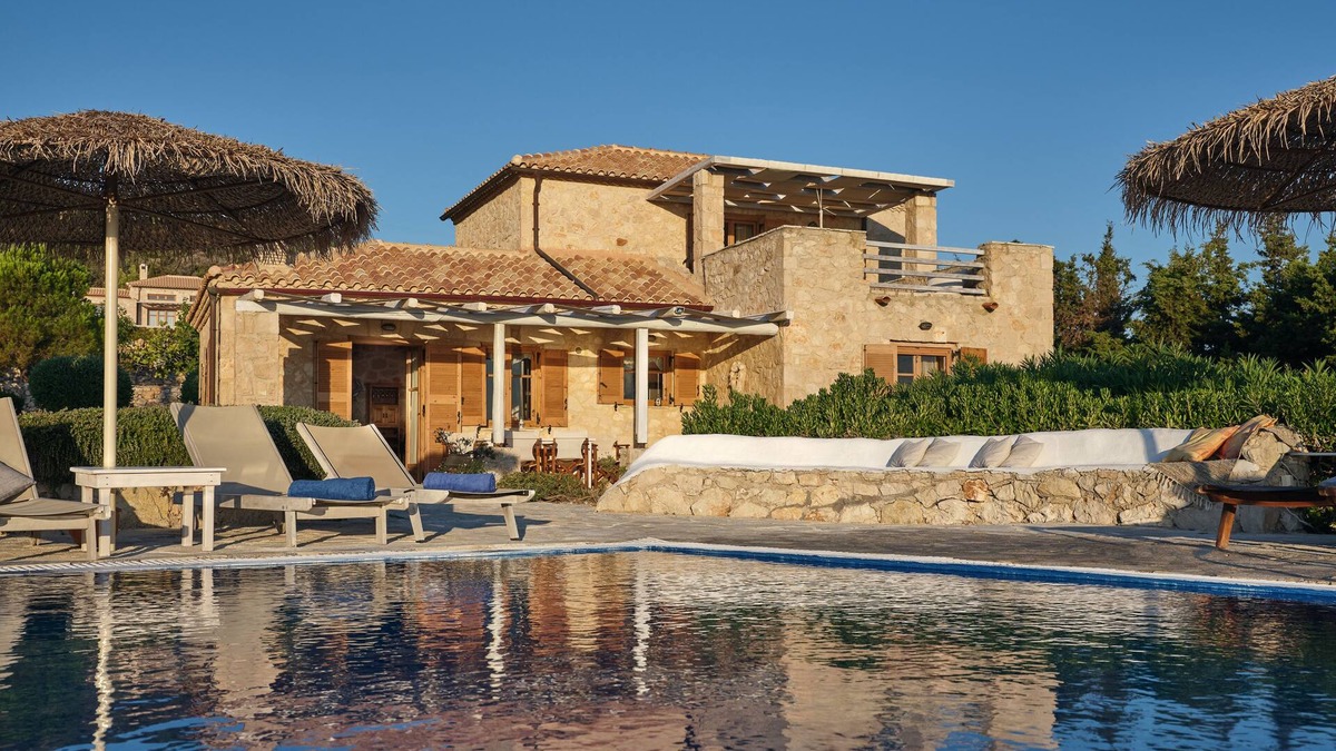 Korithi Villa | Villa Purple with private pool | Blue Caves Villas