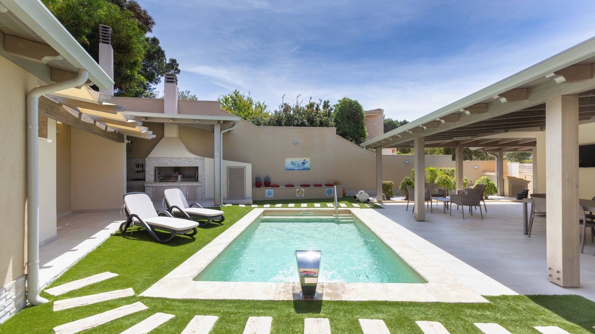 Porto Pinetto Villa | Villa Rachele first floor Private Pool