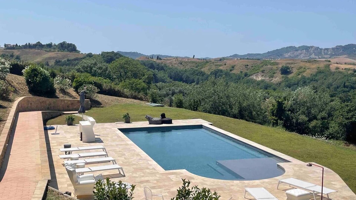 Montaione Villa | Villa Santo Pietro with panoramic private pool close to San Gimignano and GOLF