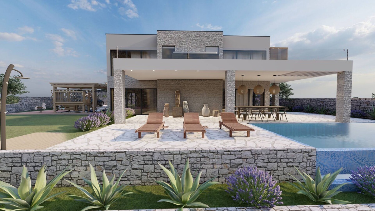 Potocnica Villa | Villa Saphir a jewel on the Adriatic in 2nd row to the sea 6% opening discount!