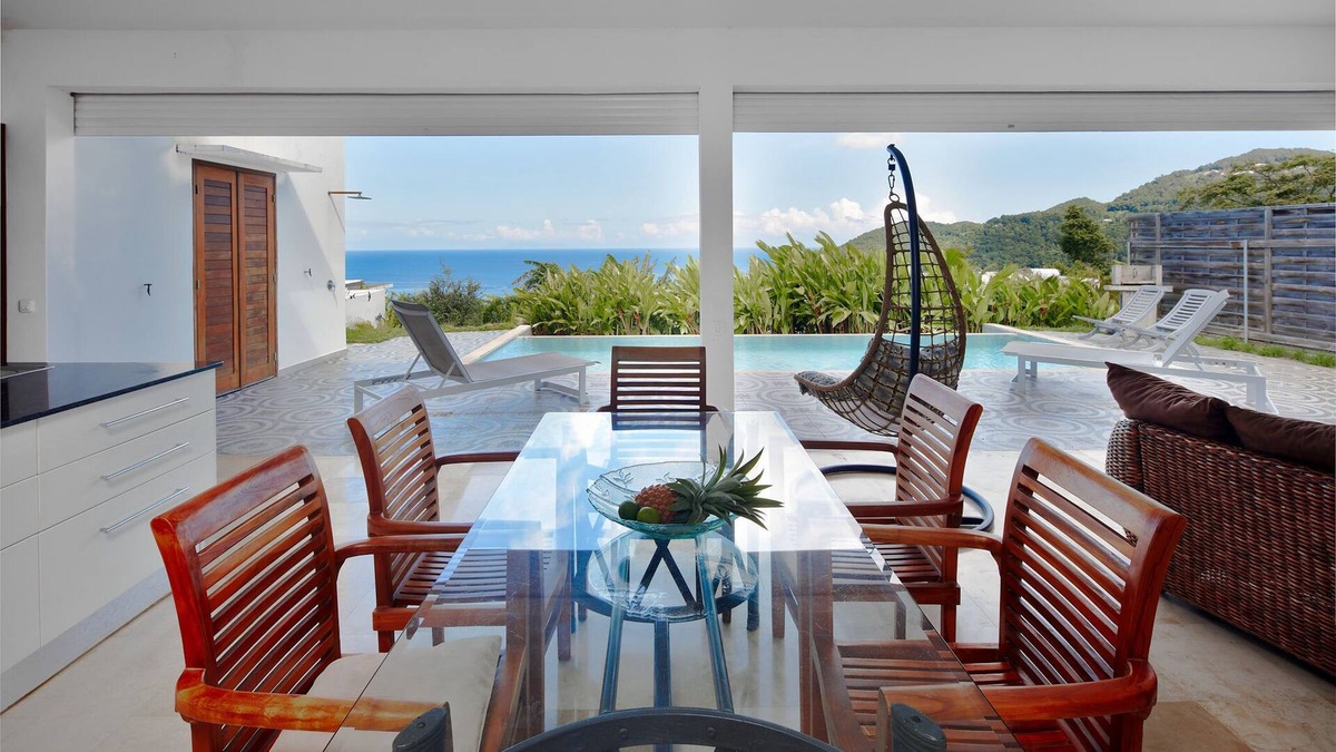 Deshaies Villa | Villa Savane Paille 3. 2