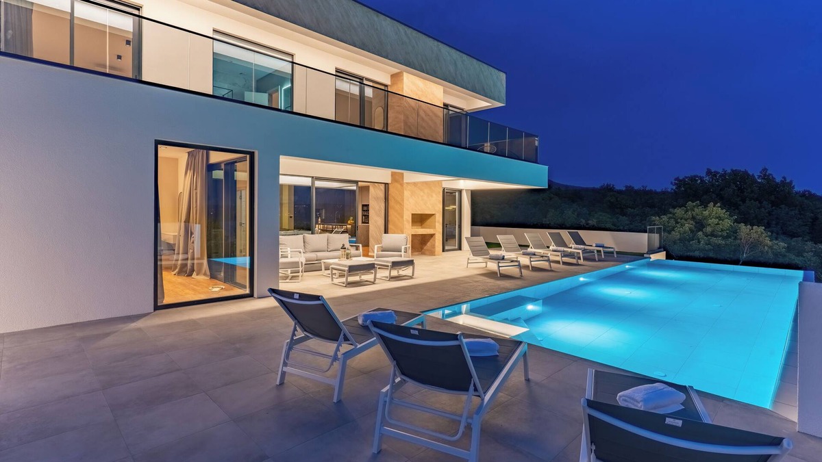 Jadranovo Villa | Villa Sea Line with heated pool (Kvarner - Jadranovo)