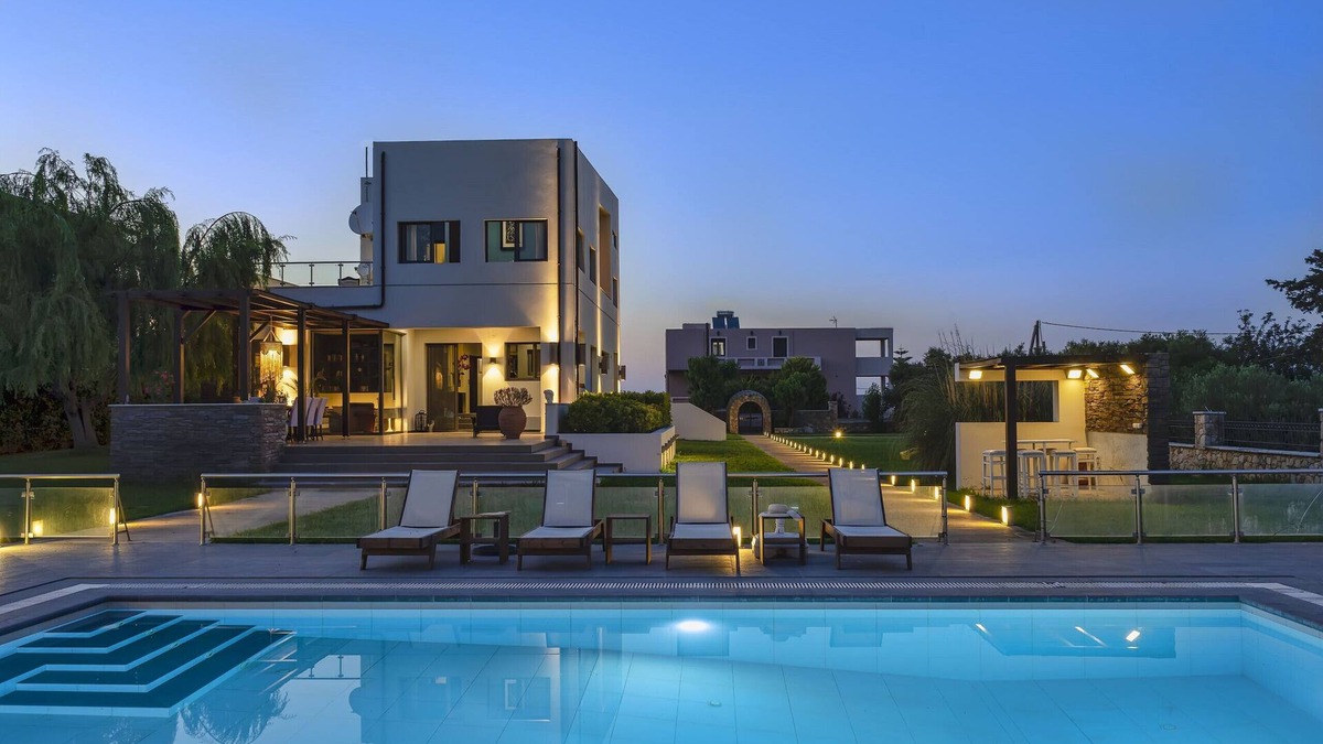 Tria Monastiria Villa | Villa Sfedami - Pool with Children Safety Fence