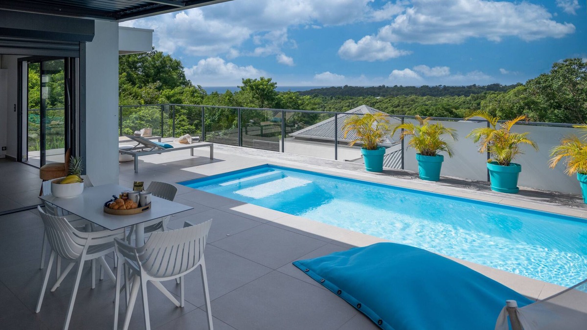 Sainte-Anne Villa | Villa Si ! Deluxe-Private Pool-Sea View