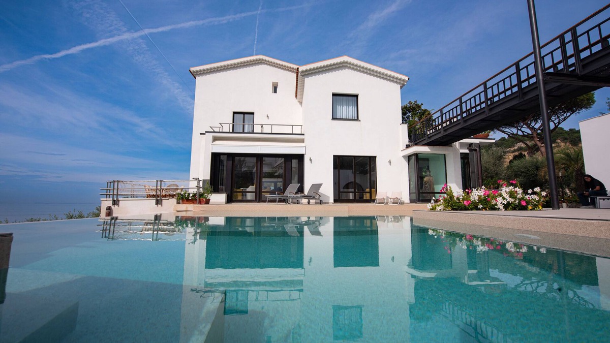 Massa Lubrense Villa | Villa Silvana-AmalfiCoast Panoramic villa with large garden and swimmingpool
